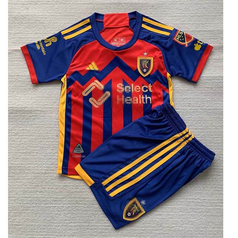 Camiseta Real Salt Lake 2024/2025 Home Niño Kit